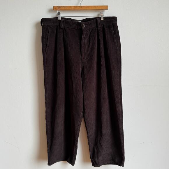 OZMA Brown Corduroy Field Pants - Picture 1 of 7